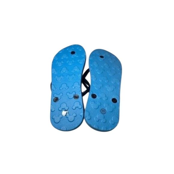 Disney Mickey Mouse Blue Flip Flops size 11 new - Picture 5 of 10